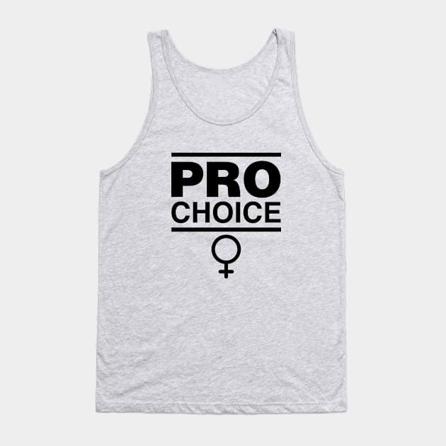 Pro-Choice Tank Top by FeministShirts